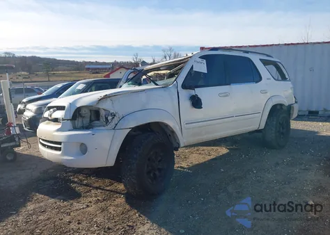 2005 Toyota Sequoia Sr5 V8 from USA, damaged, VIN 5TDBT44A55S246153